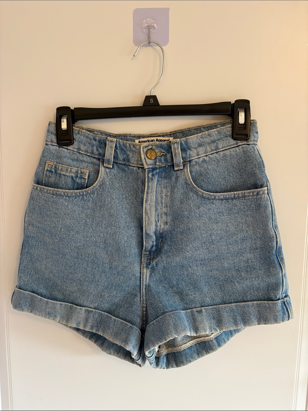 American apparel Jean shorts